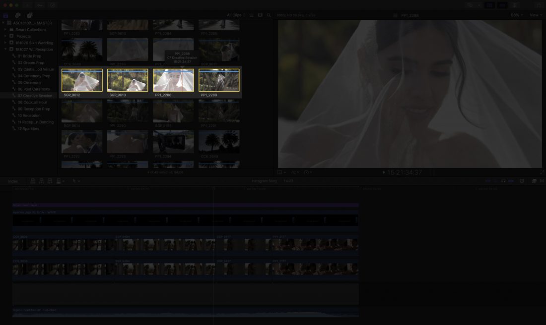 Tips for wedding videographers - Syncing the time between all your cameras and audio devices