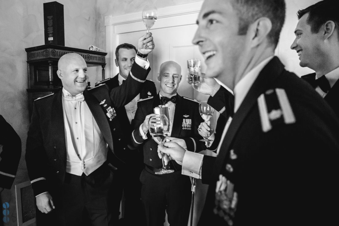 The Groom and Groomsmen from Chris and Anna's Wedding in Healdsburg, CA