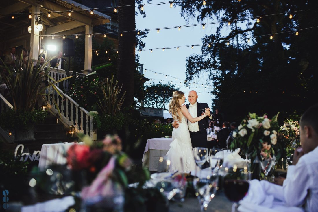 Chris and Anna's First Dance at the Madrona Manor Restaurant