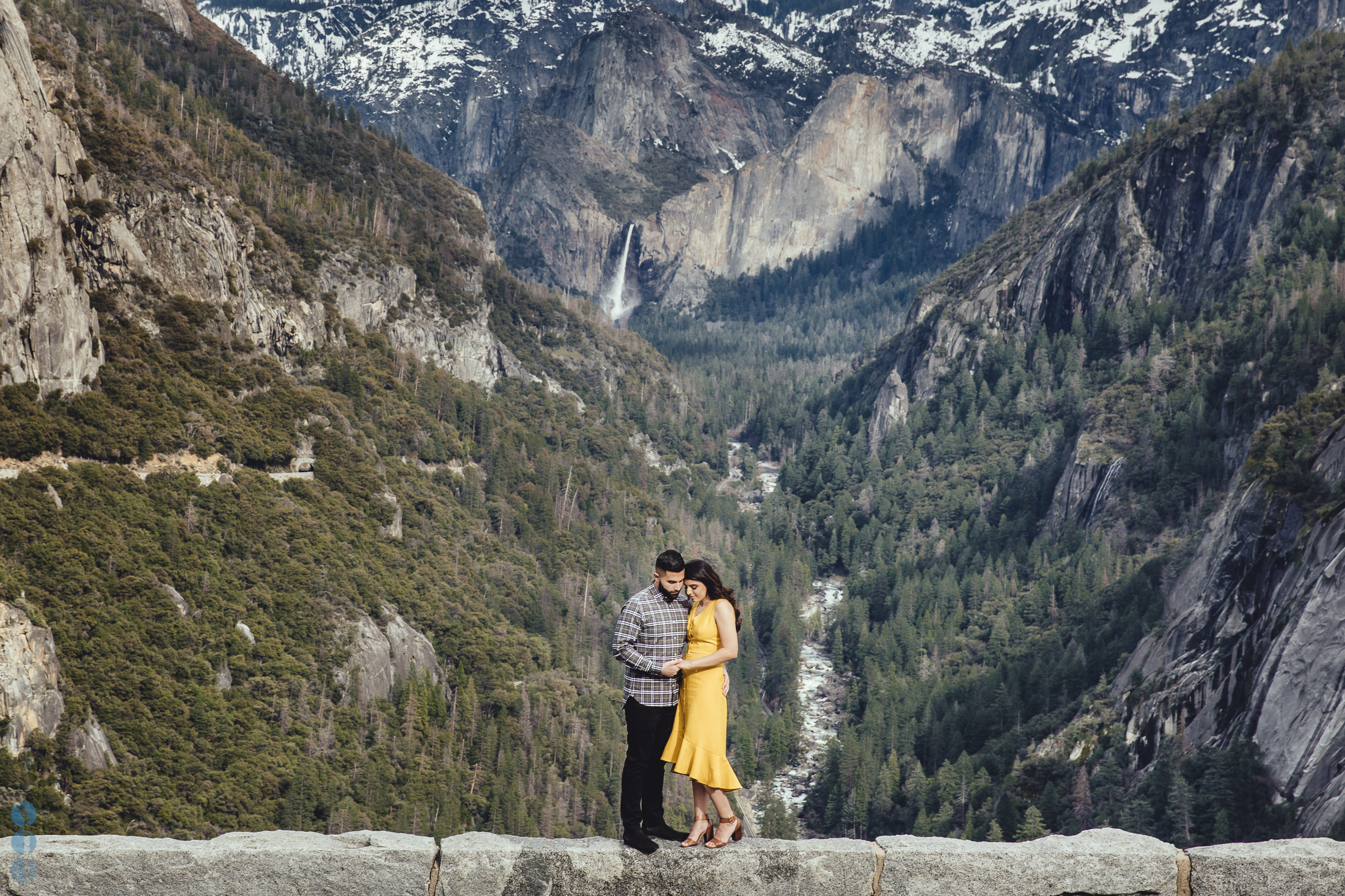 Yosemite Valley Engagement photography - Amit and Veena