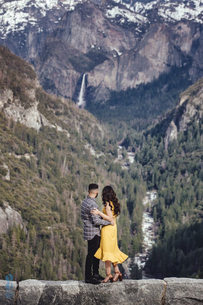 Yosemite Valley Engagement photography - Amit and Veena