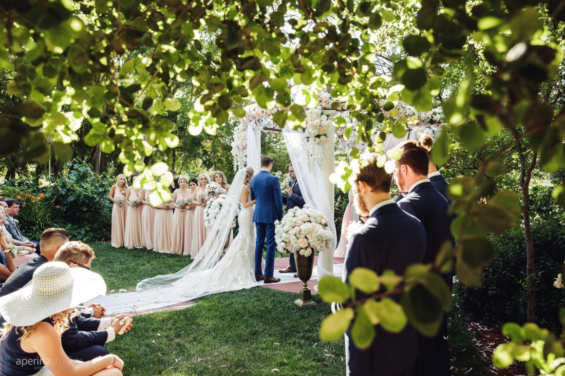 Grace Vineyards Winery Wedding Photographer - Christian Wedding Ceremony