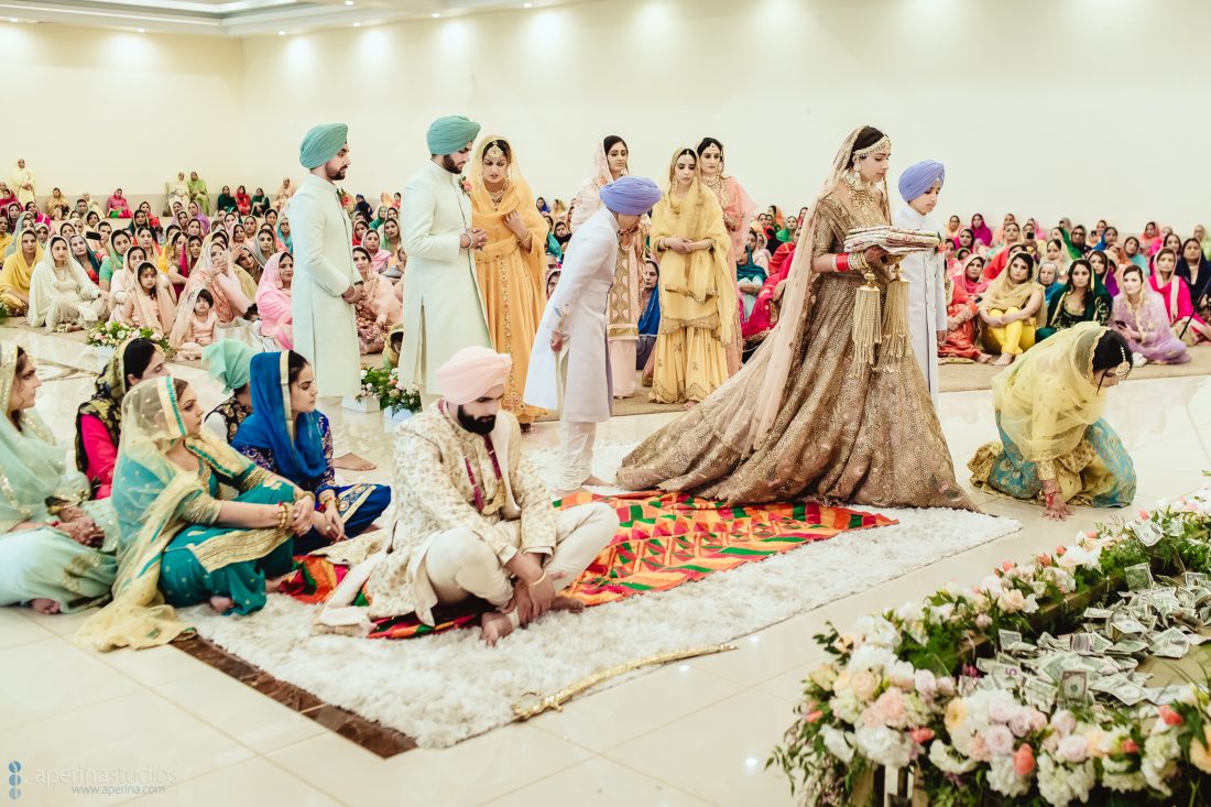 Sikh Wedding - Bridal Entrance