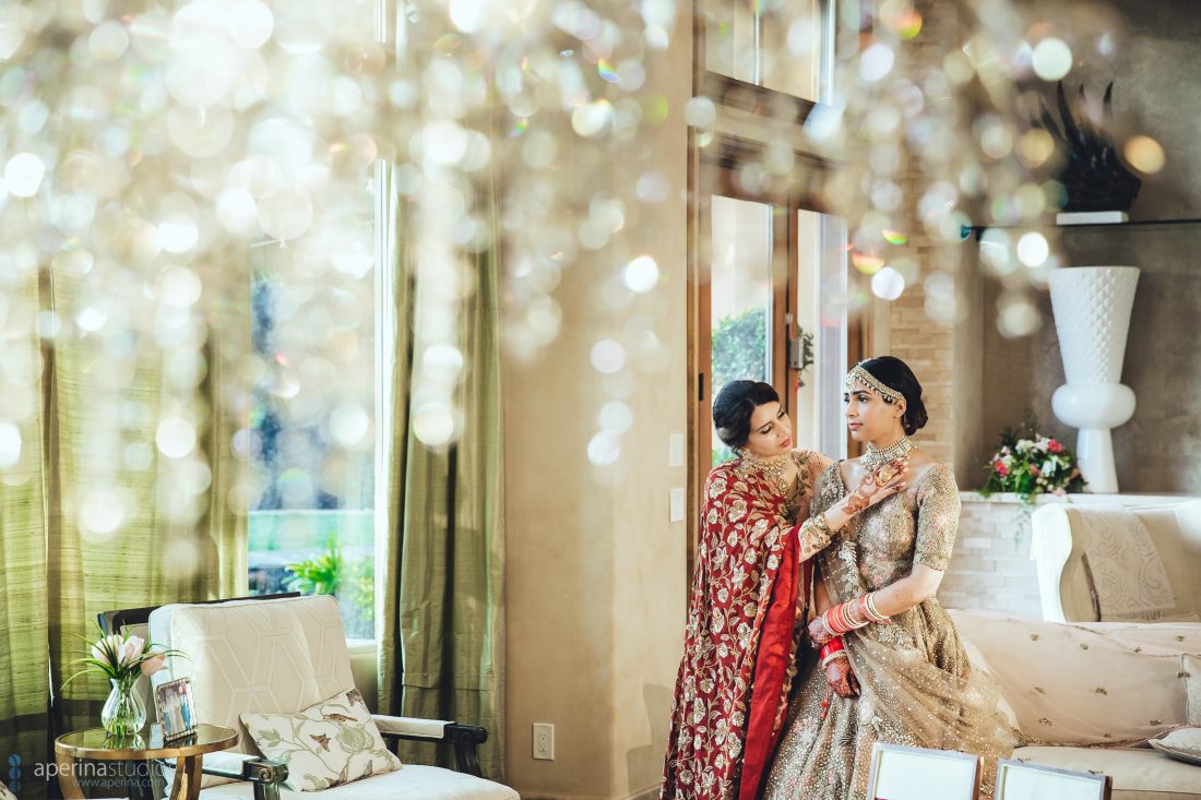 Indian Bridal Prep Shots - Indian Wedding Photography