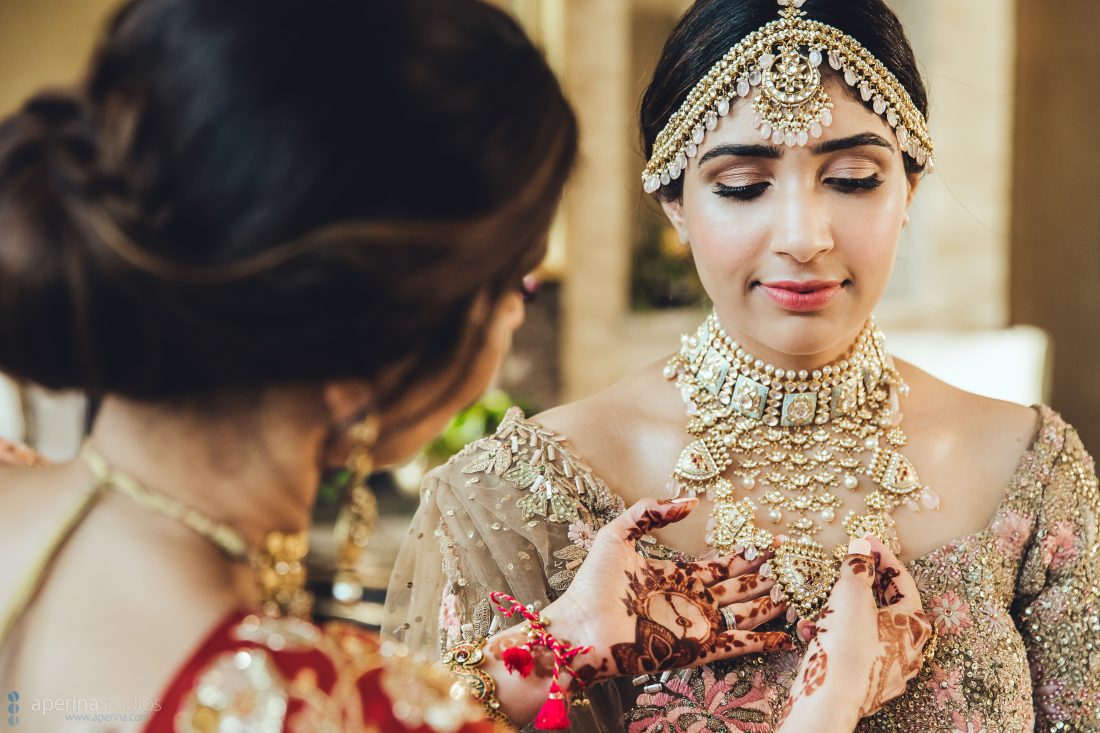 Indian Bridal Prep Shots - Indian Wedding Photography