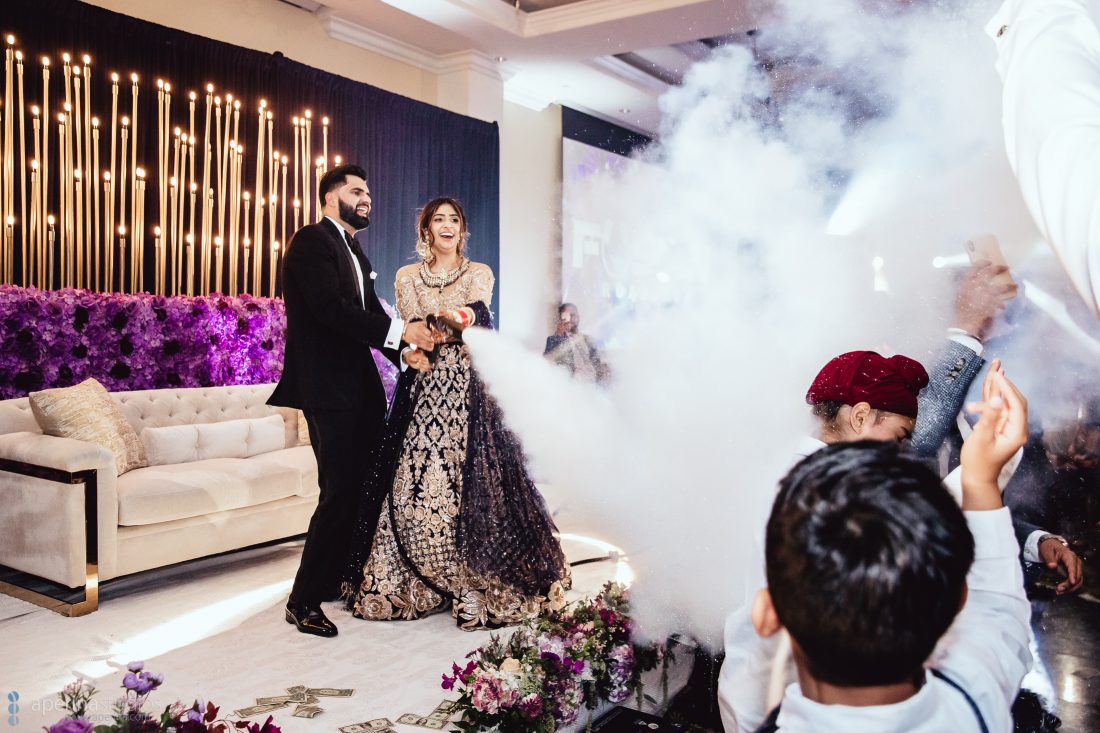 Indian Wedding Reception Photography by Aperina Studios - Indian Wedding Photographer