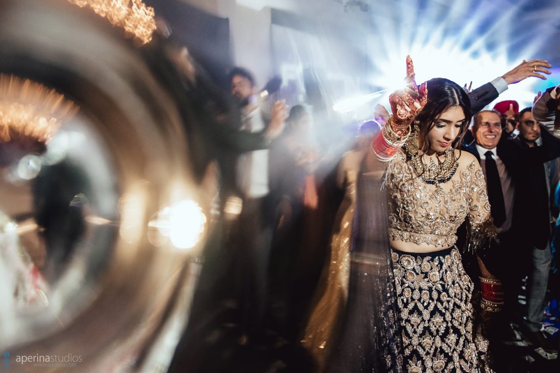 Indian Wedding Reception Photography by Aperina Studios - Indian Wedding Photographer