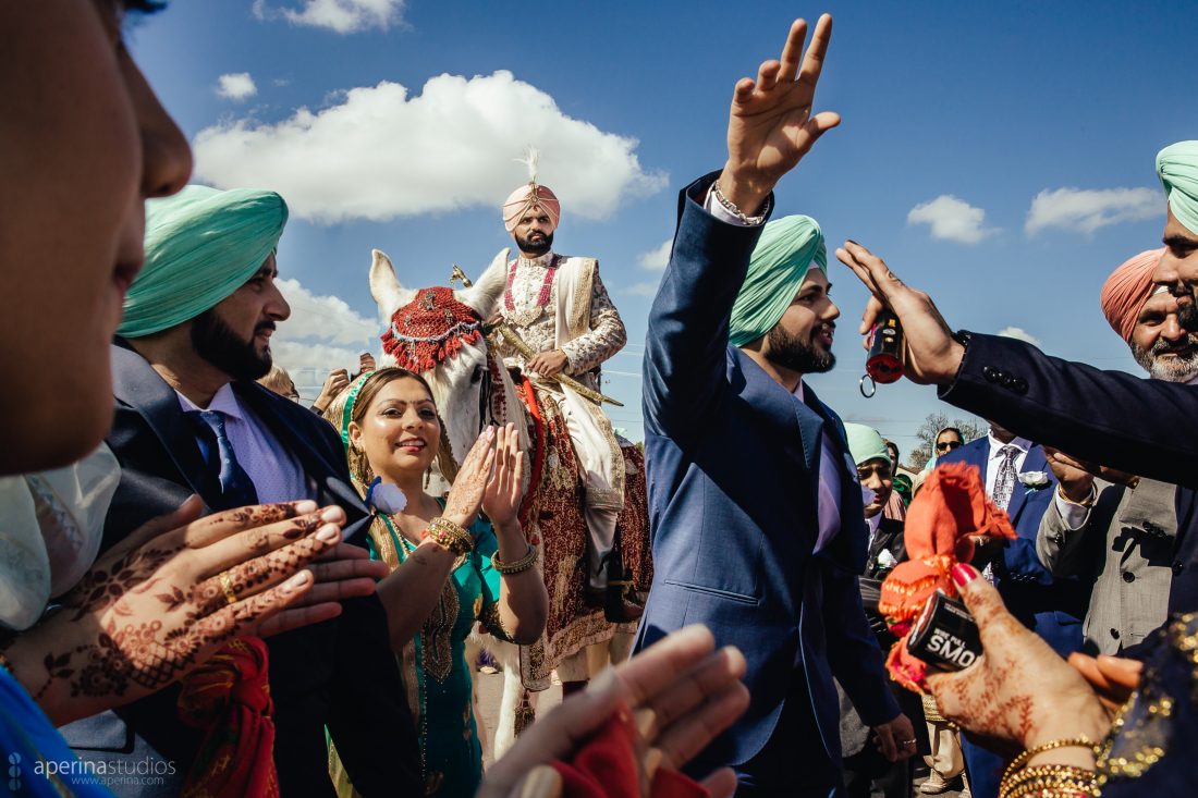 Barat at an Indian Wedding - Sikh Wedding Photographer