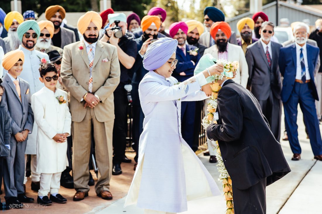 Milni at an Indian Wedding - Sikh Wedding Photographer