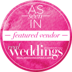 Featured in Real Weddings Magazine