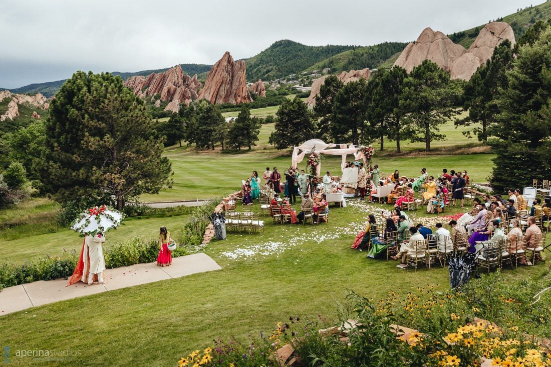 Destination Indian wedding photographer - Hindu Wedding in Denver, CO at the Arrowhead Golf Course