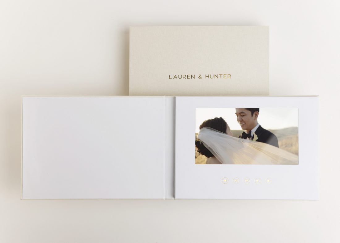 Personalized Wedding Video Books