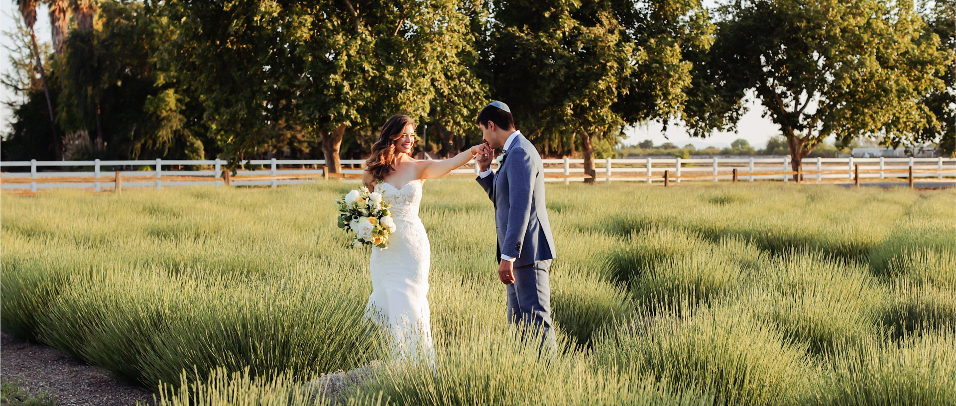 Pageo Lavender Farm Wedding in California - Nandie and Emilys - Jewish and Sikh Wedding
