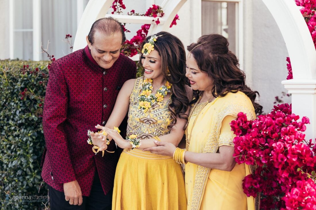 Indian Wedding Bride Haldi - Indian Wedding Photography