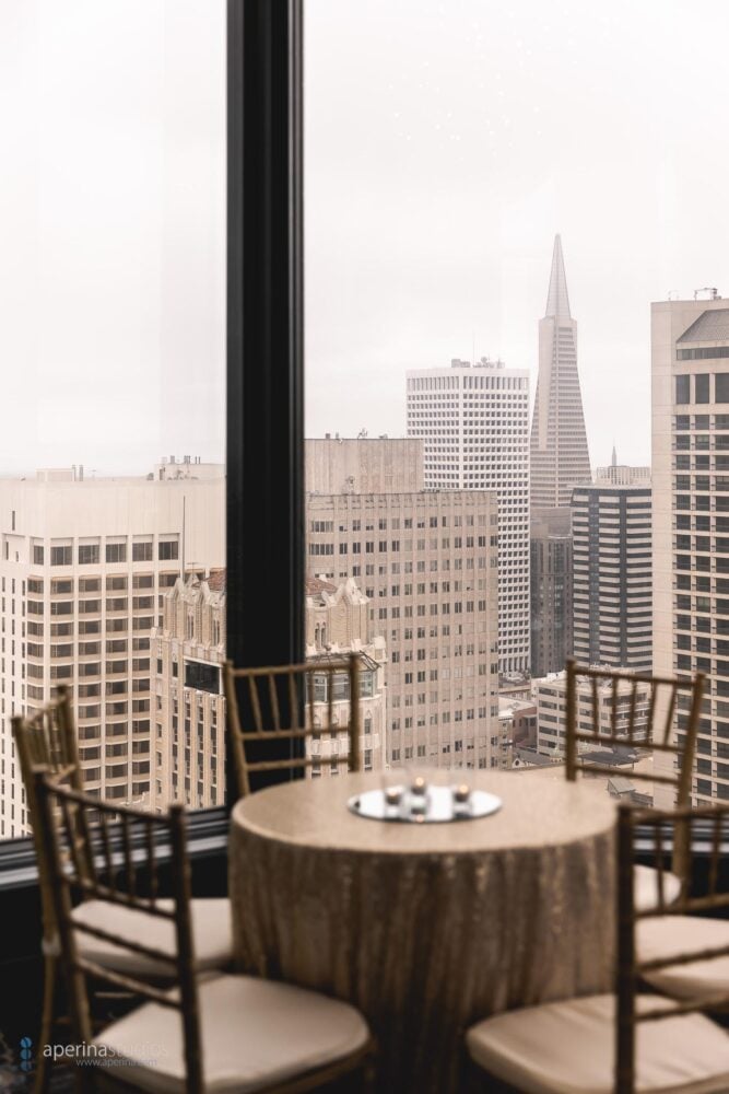 The Westin St. Francis in San Francisco Indian Wedding Reception - Indian Wedding Photography